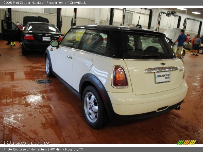 Pepper White / Grey/Black 2008 Mini Cooper Hardtop
