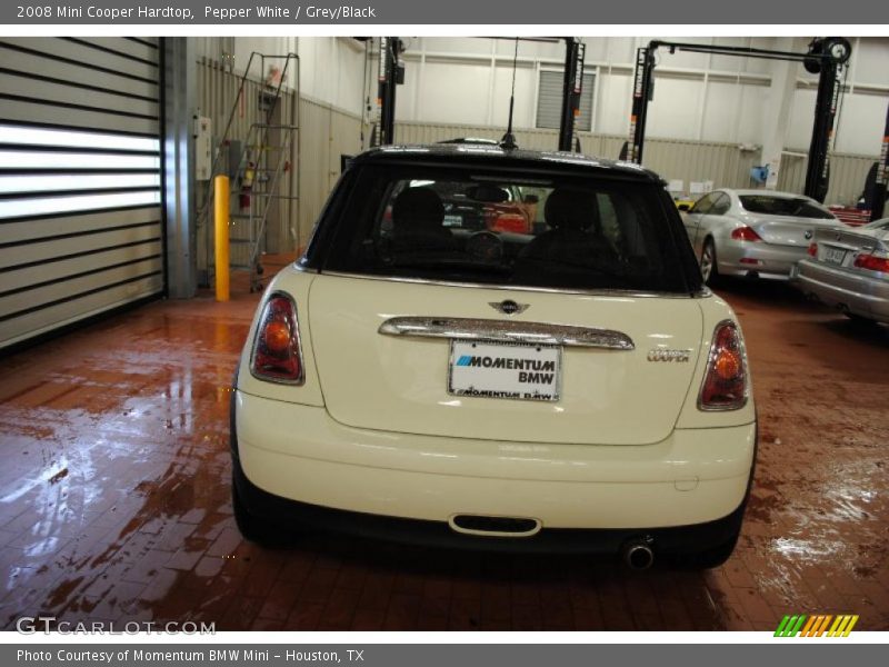 Pepper White / Grey/Black 2008 Mini Cooper Hardtop