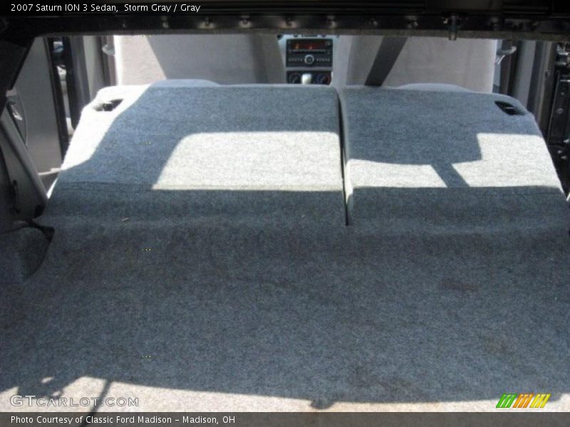 Storm Gray / Gray 2007 Saturn ION 3 Sedan