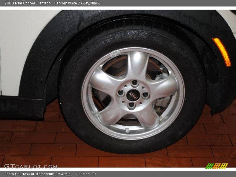 Pepper White / Grey/Black 2008 Mini Cooper Hardtop
