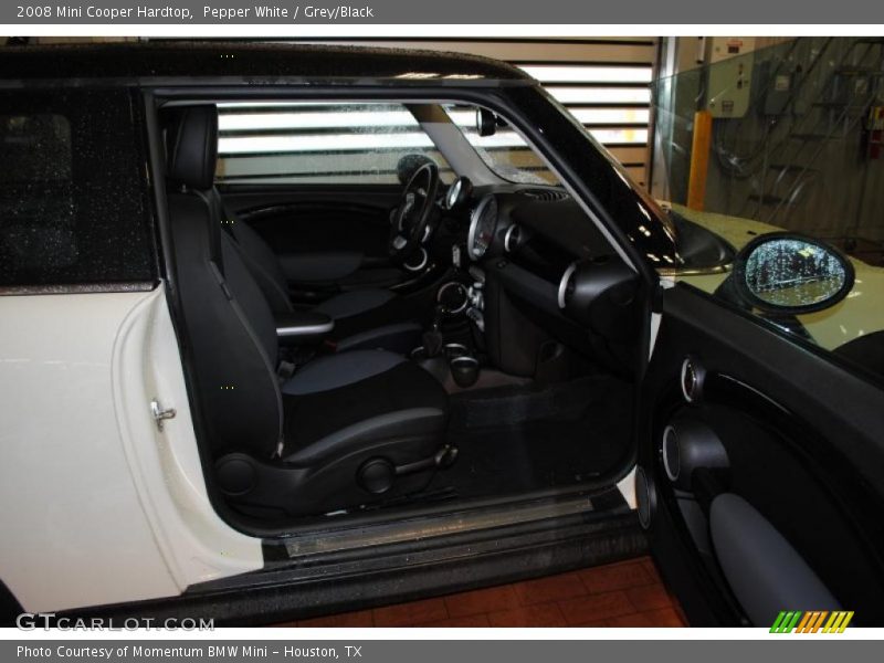 Pepper White / Grey/Black 2008 Mini Cooper Hardtop