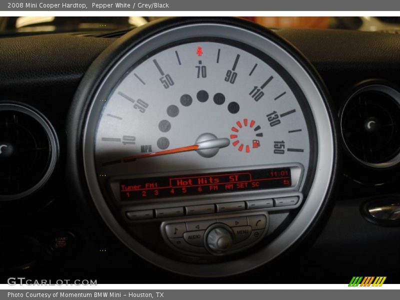 Pepper White / Grey/Black 2008 Mini Cooper Hardtop