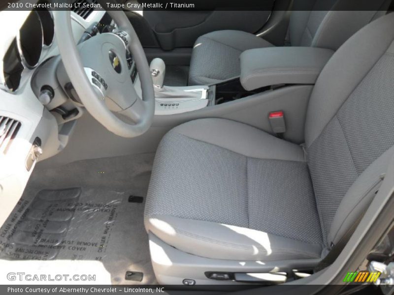 Taupe Gray Metallic / Titanium 2010 Chevrolet Malibu LT Sedan