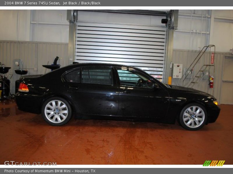 Jet Black / Black/Black 2004 BMW 7 Series 745Li Sedan