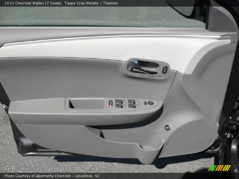 Taupe Gray Metallic / Titanium 2010 Chevrolet Malibu LT Sedan