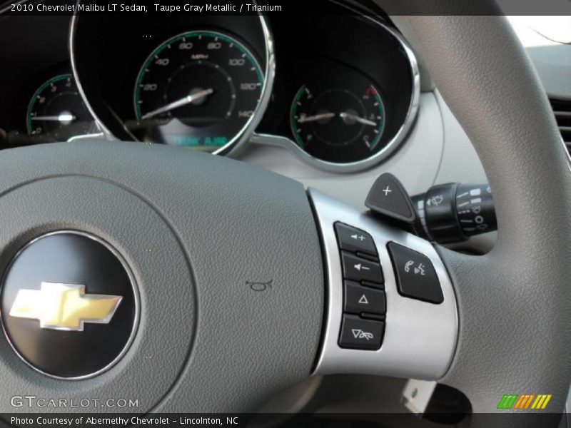Taupe Gray Metallic / Titanium 2010 Chevrolet Malibu LT Sedan