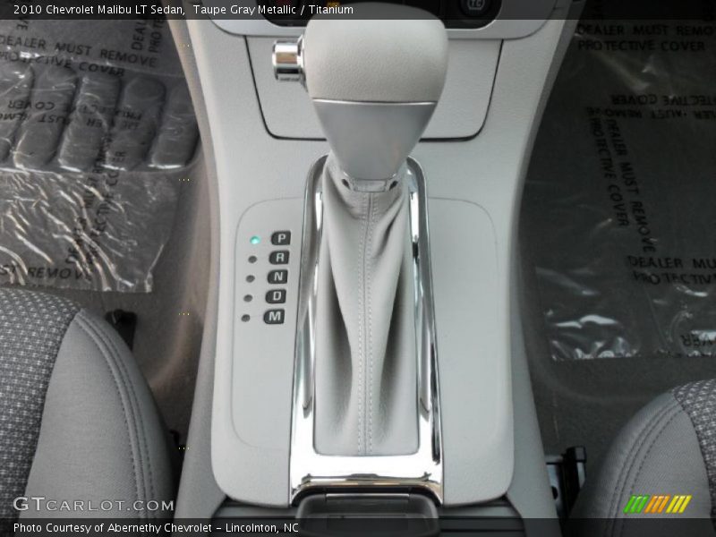 Taupe Gray Metallic / Titanium 2010 Chevrolet Malibu LT Sedan