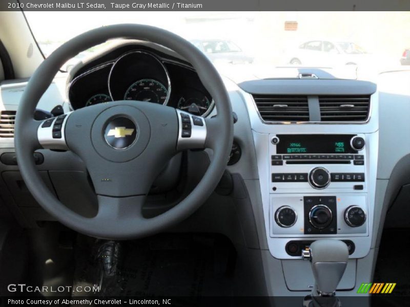 Taupe Gray Metallic / Titanium 2010 Chevrolet Malibu LT Sedan