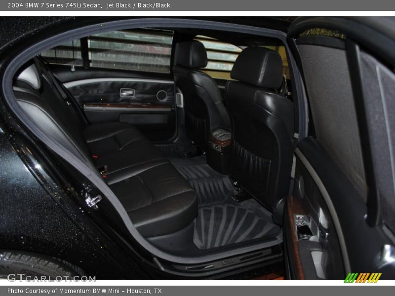 Jet Black / Black/Black 2004 BMW 7 Series 745Li Sedan