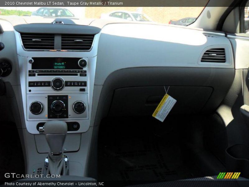 Taupe Gray Metallic / Titanium 2010 Chevrolet Malibu LT Sedan
