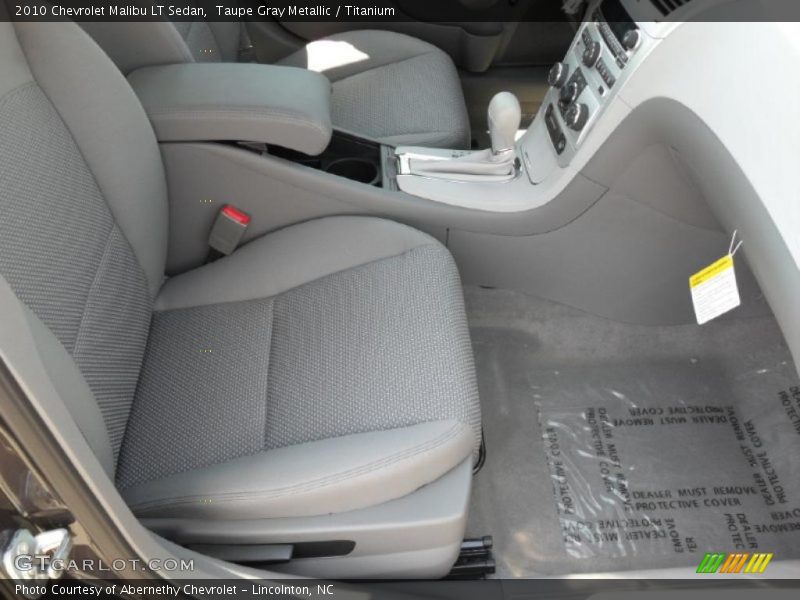 Taupe Gray Metallic / Titanium 2010 Chevrolet Malibu LT Sedan