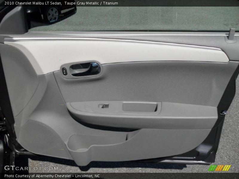 Taupe Gray Metallic / Titanium 2010 Chevrolet Malibu LT Sedan