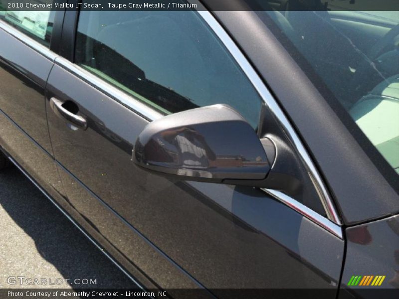 Taupe Gray Metallic / Titanium 2010 Chevrolet Malibu LT Sedan