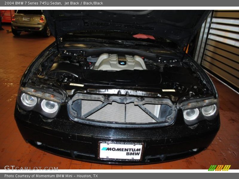 Jet Black / Black/Black 2004 BMW 7 Series 745Li Sedan