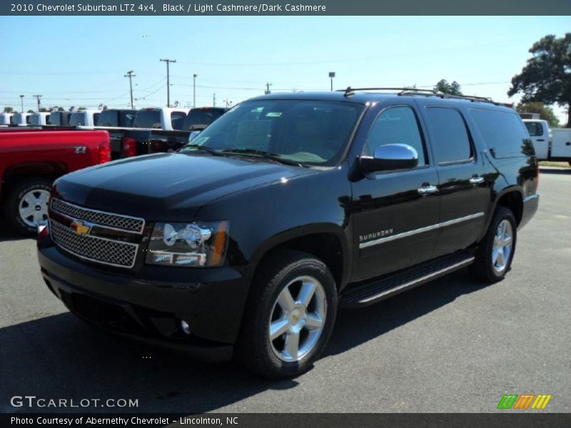 Black / Light Cashmere/Dark Cashmere 2010 Chevrolet Suburban LTZ 4x4