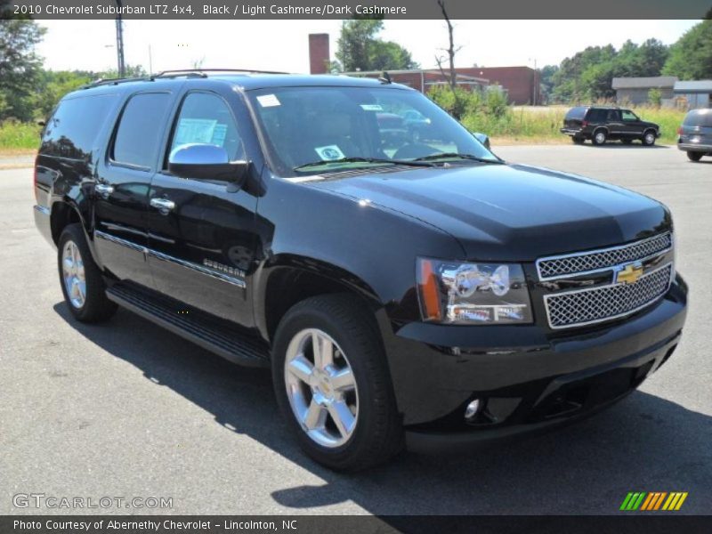 Black / Light Cashmere/Dark Cashmere 2010 Chevrolet Suburban LTZ 4x4
