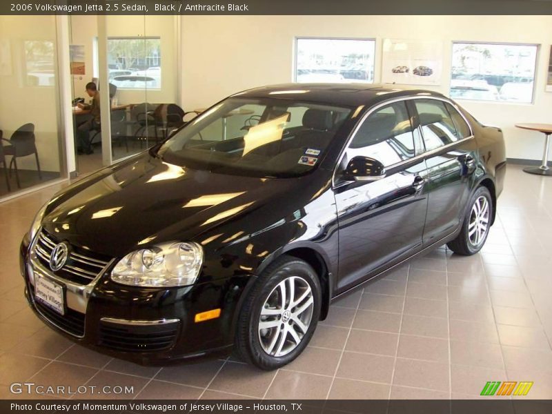 Black / Anthracite Black 2006 Volkswagen Jetta 2.5 Sedan