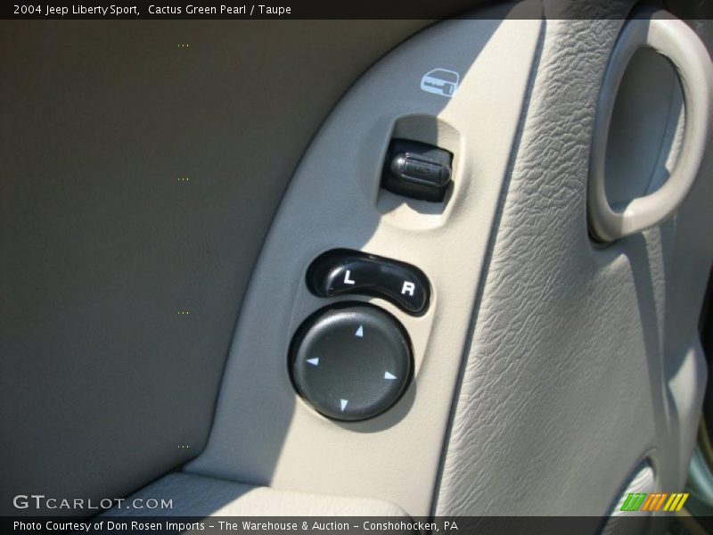 Cactus Green Pearl / Taupe 2004 Jeep Liberty Sport
