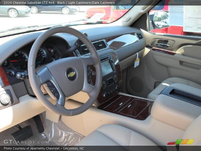 Black / Light Cashmere/Dark Cashmere 2010 Chevrolet Suburban LTZ 4x4
