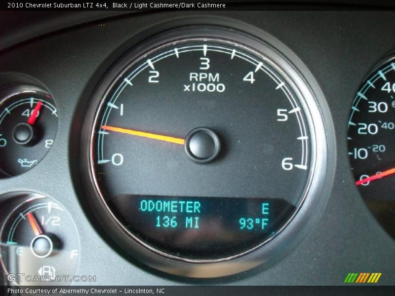 Black / Light Cashmere/Dark Cashmere 2010 Chevrolet Suburban LTZ 4x4