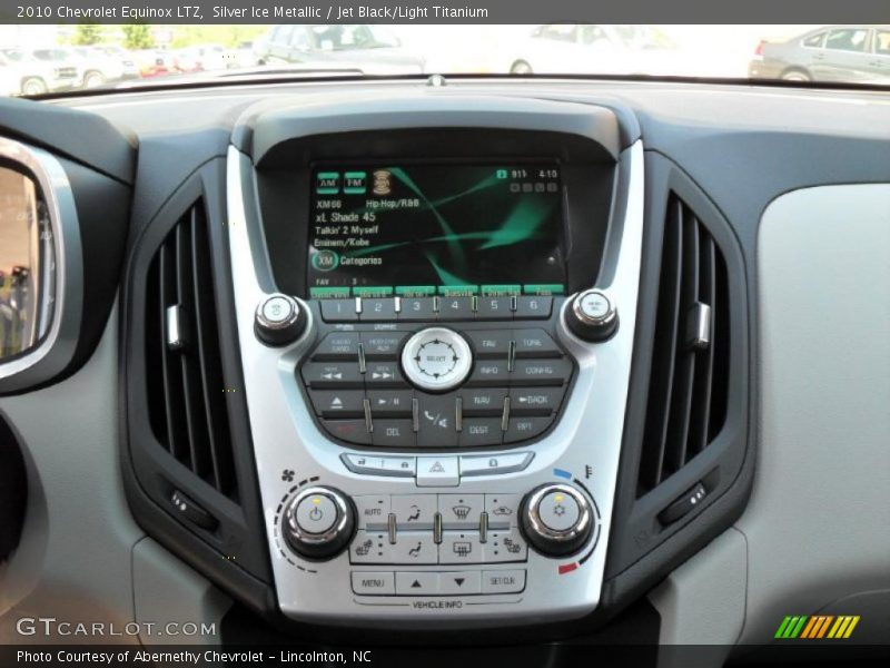 Silver Ice Metallic / Jet Black/Light Titanium 2010 Chevrolet Equinox LTZ