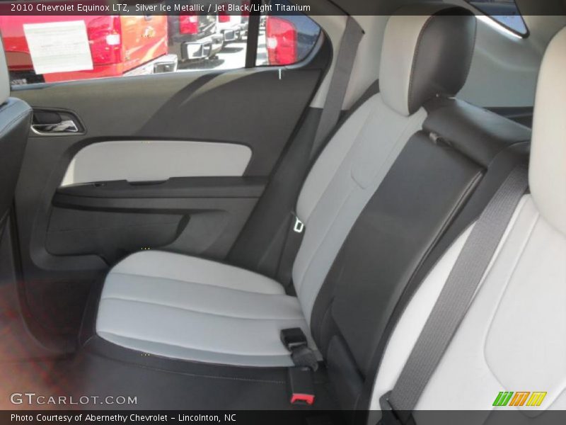 Silver Ice Metallic / Jet Black/Light Titanium 2010 Chevrolet Equinox LTZ
