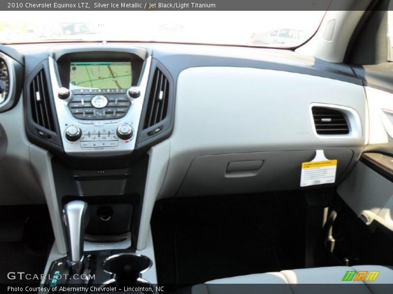 Silver Ice Metallic / Jet Black/Light Titanium 2010 Chevrolet Equinox LTZ