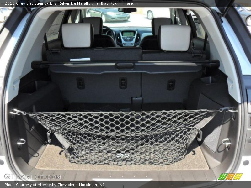 Silver Ice Metallic / Jet Black/Light Titanium 2010 Chevrolet Equinox LTZ