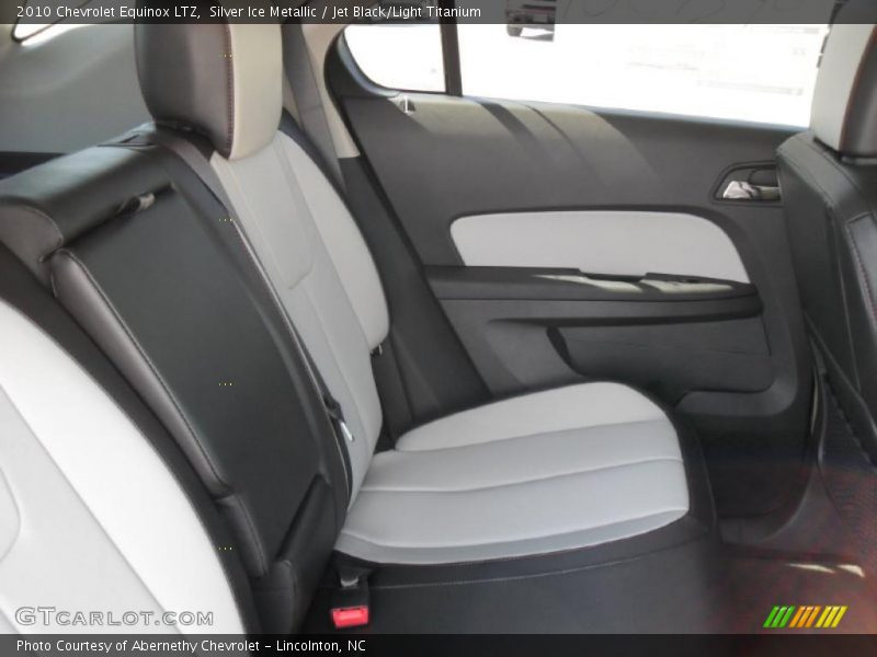 Silver Ice Metallic / Jet Black/Light Titanium 2010 Chevrolet Equinox LTZ