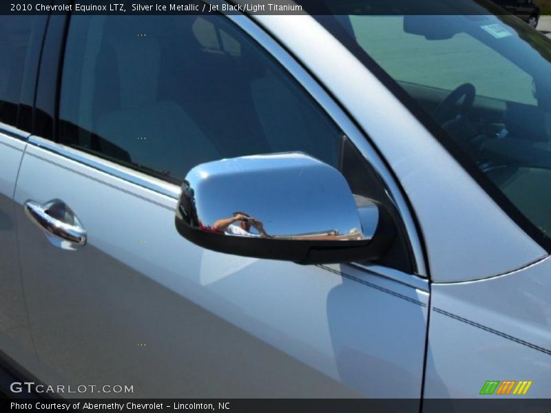 Silver Ice Metallic / Jet Black/Light Titanium 2010 Chevrolet Equinox LTZ