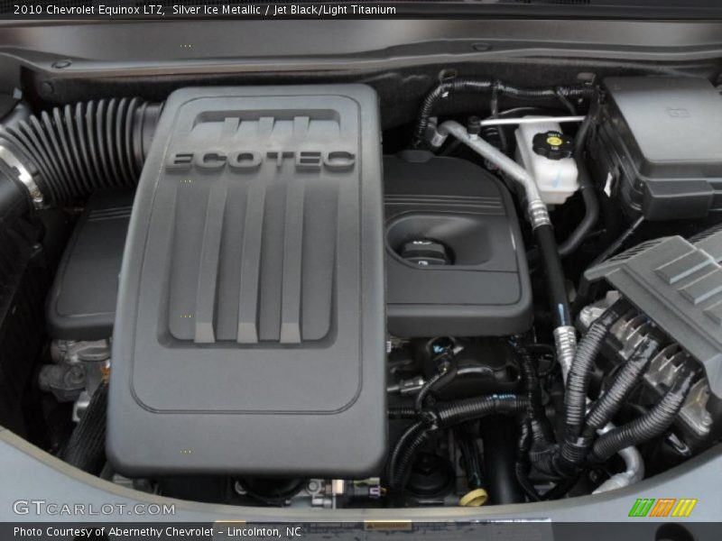 Silver Ice Metallic / Jet Black/Light Titanium 2010 Chevrolet Equinox LTZ