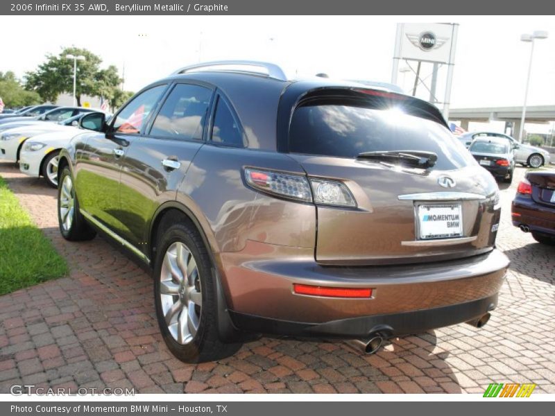 Beryllium Metallic / Graphite 2006 Infiniti FX 35 AWD
