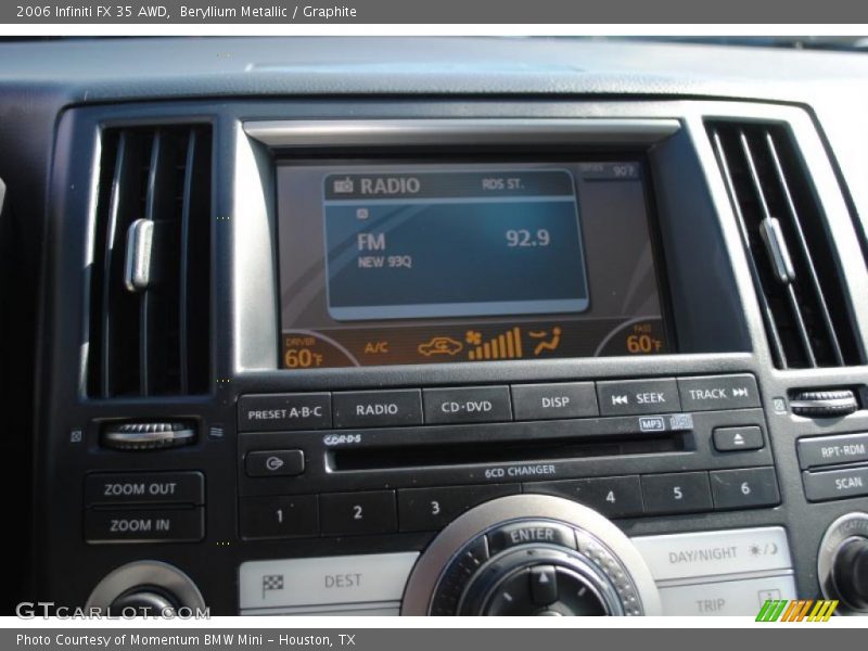Beryllium Metallic / Graphite 2006 Infiniti FX 35 AWD