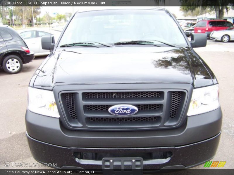 Black / Medium/Dark Flint 2008 Ford F150 XLT SuperCab