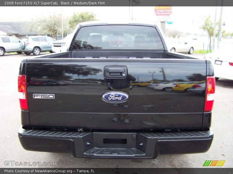 Black / Medium/Dark Flint 2008 Ford F150 XLT SuperCab
