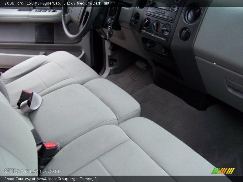 Black / Medium/Dark Flint 2008 Ford F150 XLT SuperCab