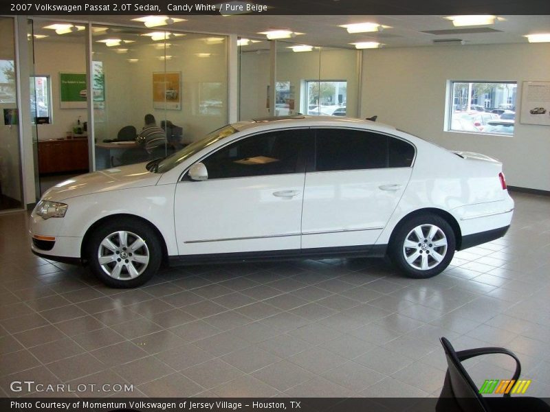 Candy White / Pure Beige 2007 Volkswagen Passat 2.0T Sedan