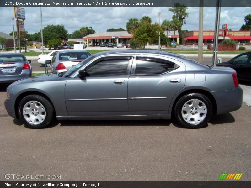 Magnesium Pearlcoat / Dark Slate Gray/Light Graystone 2006 Dodge Charger SE