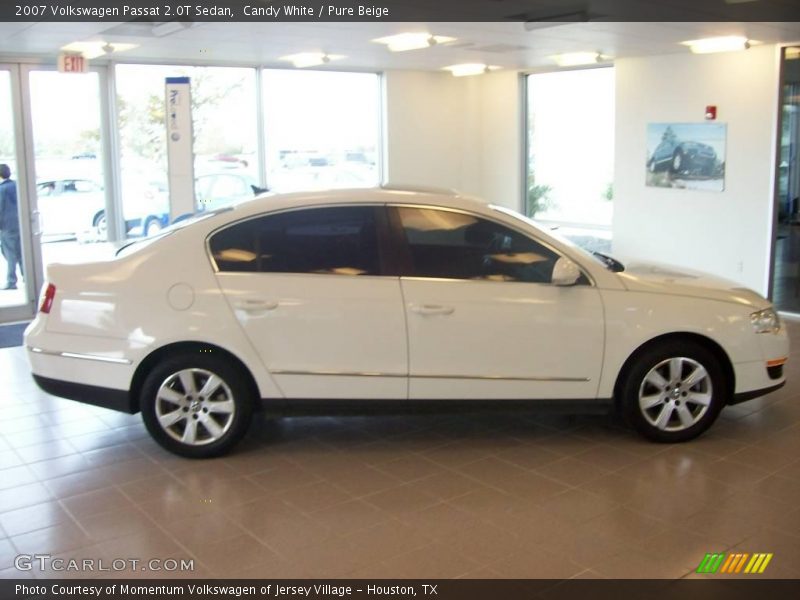 Candy White / Pure Beige 2007 Volkswagen Passat 2.0T Sedan