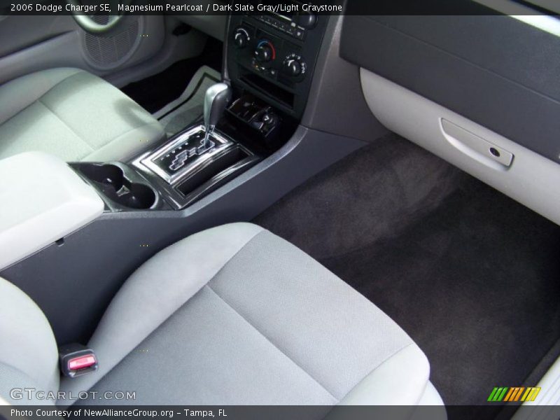 Magnesium Pearlcoat / Dark Slate Gray/Light Graystone 2006 Dodge Charger SE