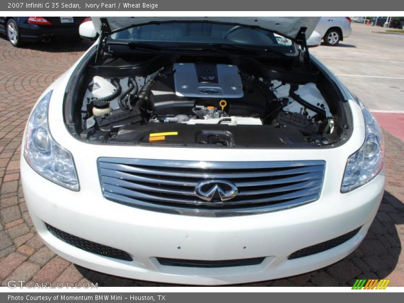 Ivory Pearl / Wheat Beige 2007 Infiniti G 35 Sedan