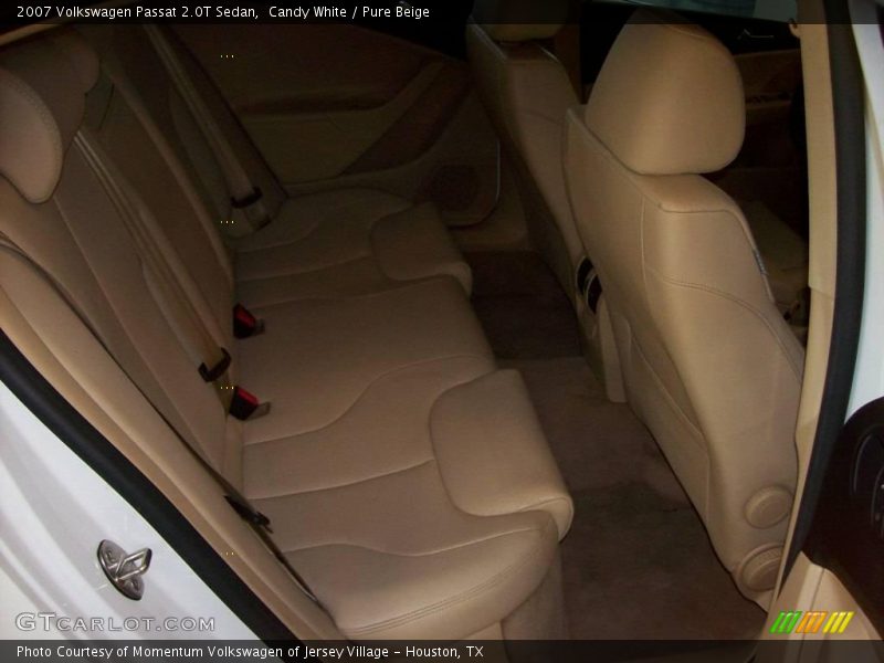 Candy White / Pure Beige 2007 Volkswagen Passat 2.0T Sedan