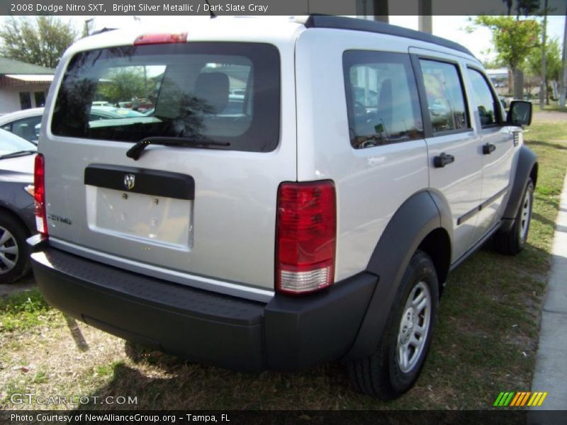 Bright Silver Metallic / Dark Slate Gray 2008 Dodge Nitro SXT