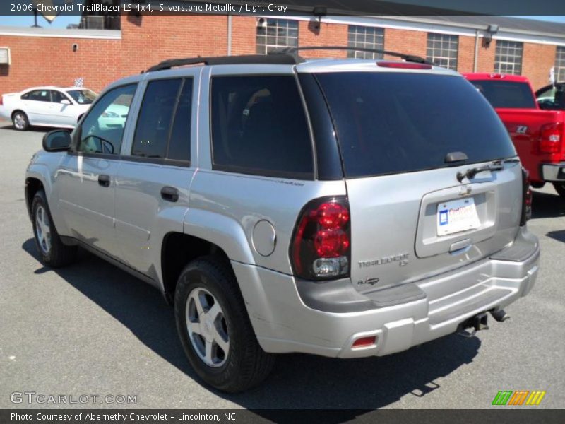 Silverstone Metallic / Light Gray 2006 Chevrolet TrailBlazer LS 4x4