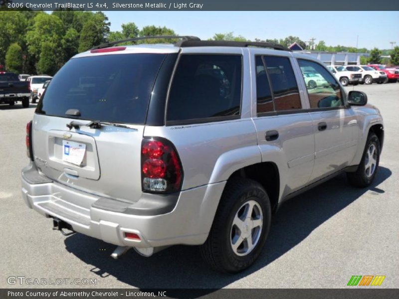 Silverstone Metallic / Light Gray 2006 Chevrolet TrailBlazer LS 4x4