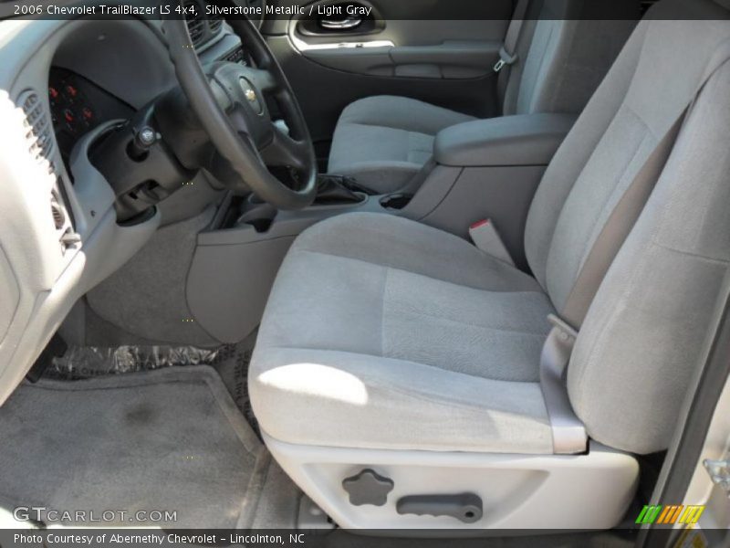 Silverstone Metallic / Light Gray 2006 Chevrolet TrailBlazer LS 4x4