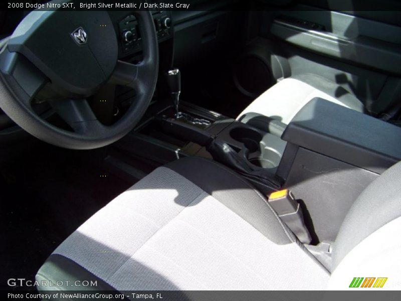 Bright Silver Metallic / Dark Slate Gray 2008 Dodge Nitro SXT