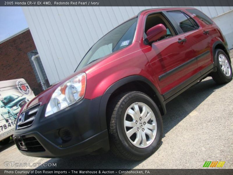 Redondo Red Pearl / Ivory 2005 Honda CR-V EX 4WD