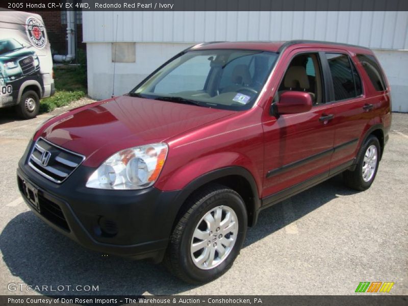 Redondo Red Pearl / Ivory 2005 Honda CR-V EX 4WD