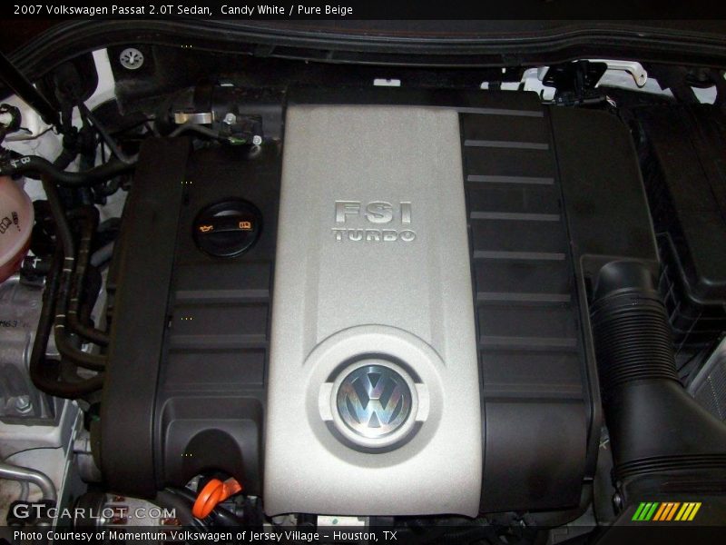 Candy White / Pure Beige 2007 Volkswagen Passat 2.0T Sedan